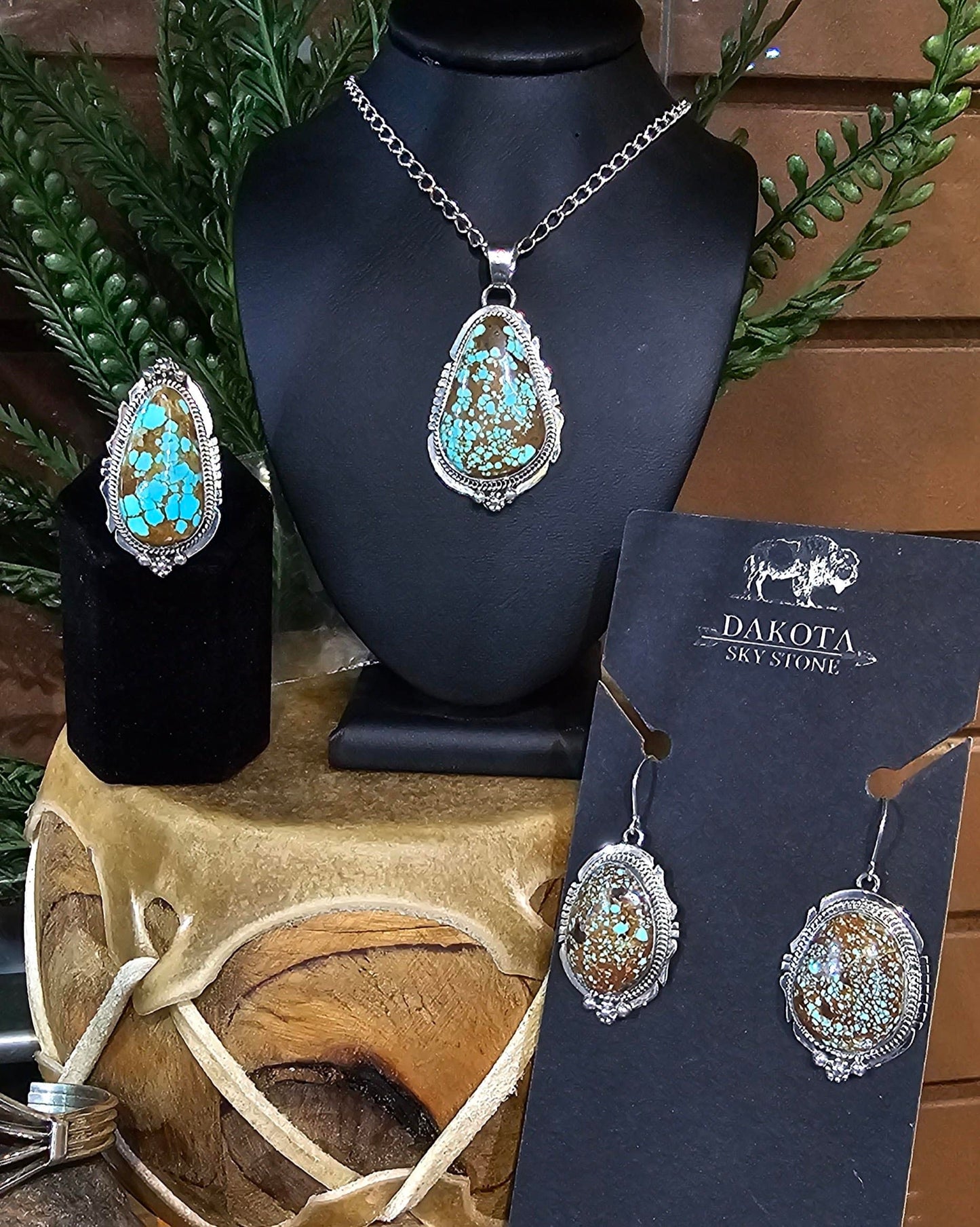 Number 8 Turquoise Set