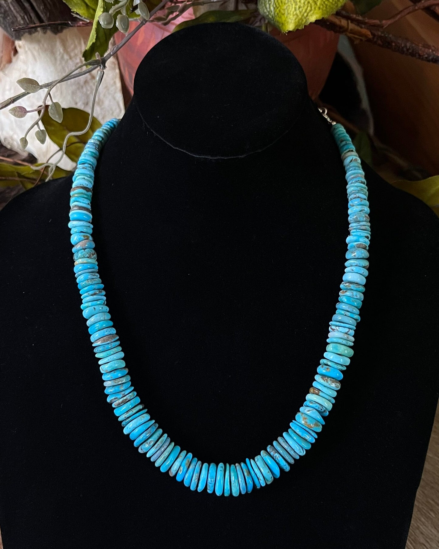 16 IN Kingman Turquoise Heishi