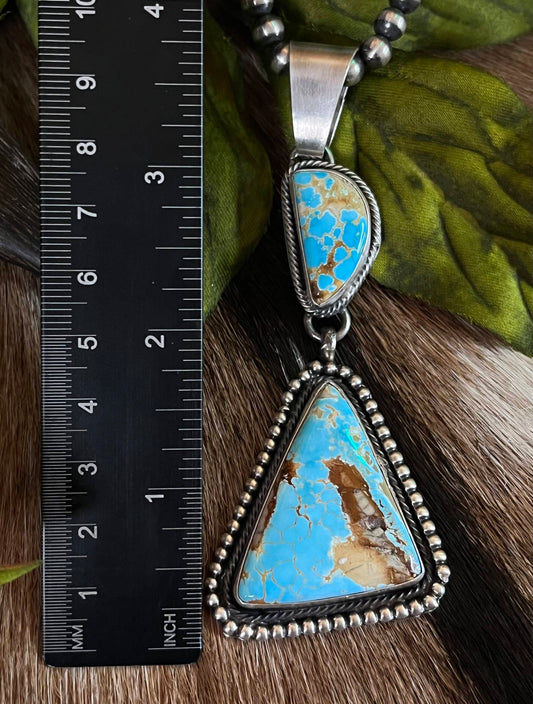 Kingman Turquoise Pendant
