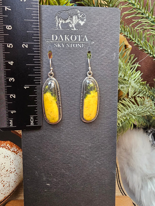 Bumble Bee Jasper Earrings