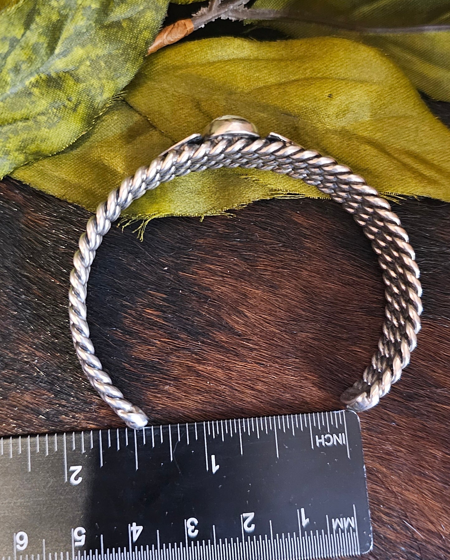 Golden Hills Turquoise Bracelet