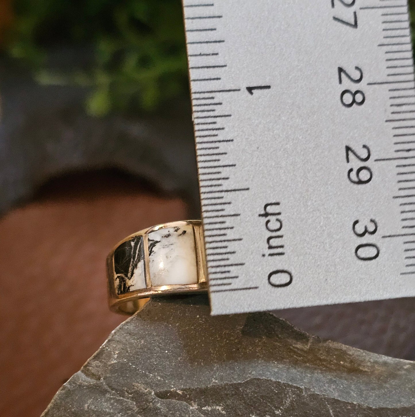 White Buffalo Ring - Variety Sizes