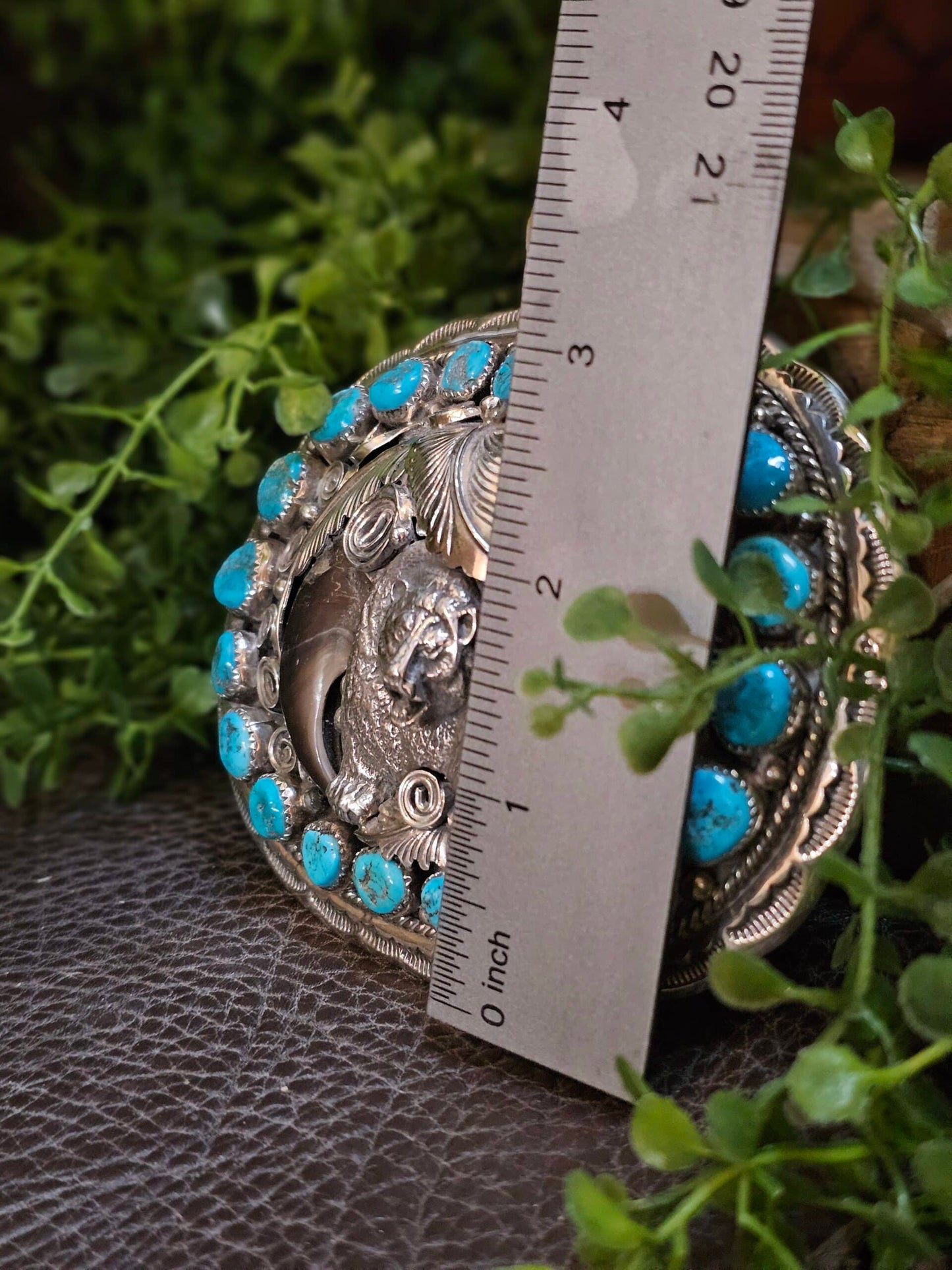 Sleeping Beauty Bear Claw Belt Buckle