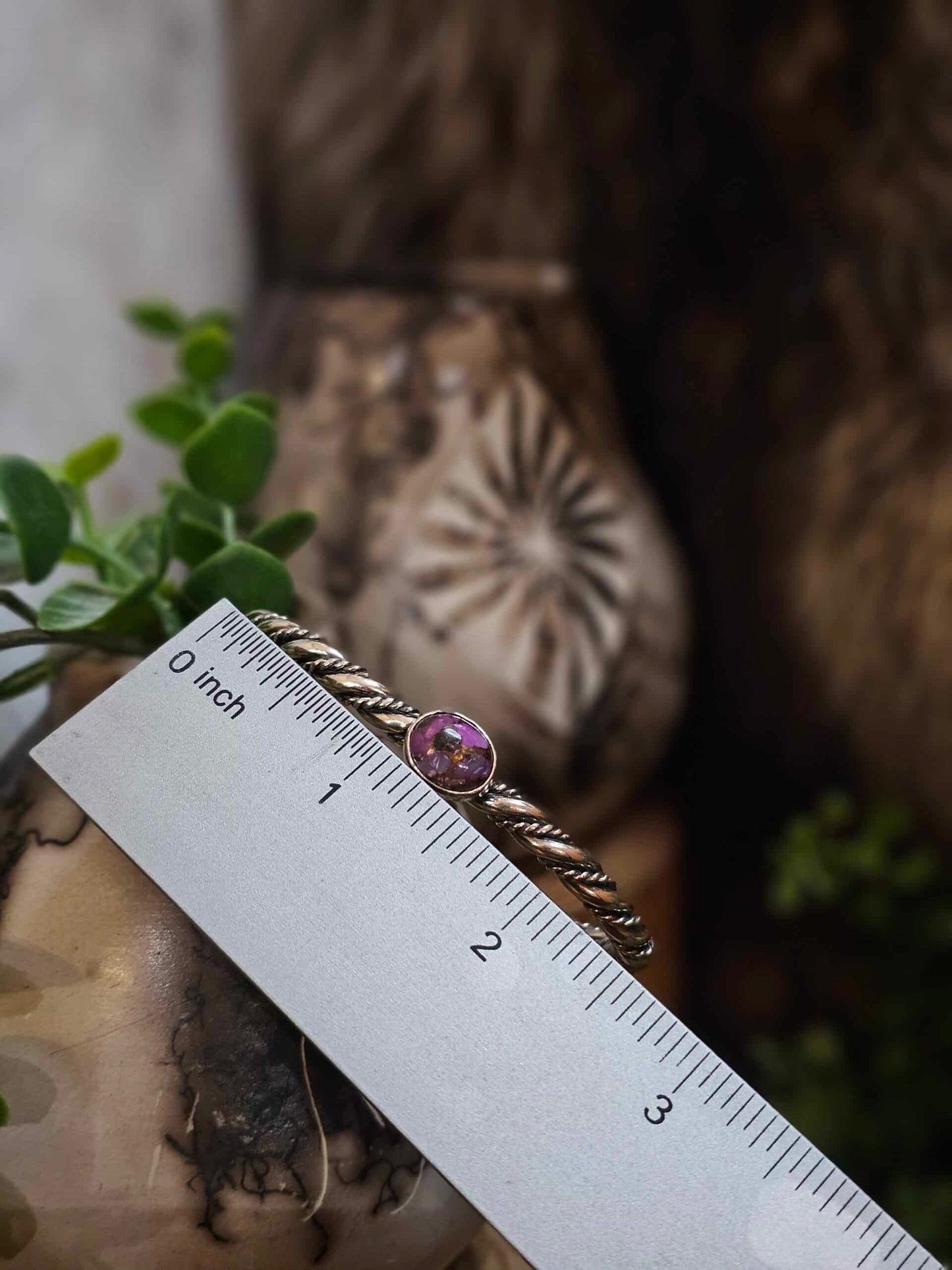 Purple Mojave Bracelet