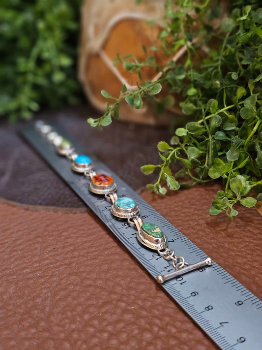 Assorted Stone Bracelet