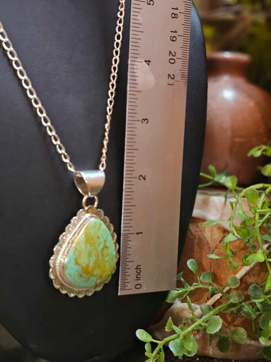 Tyrone Turquoise Necklace
