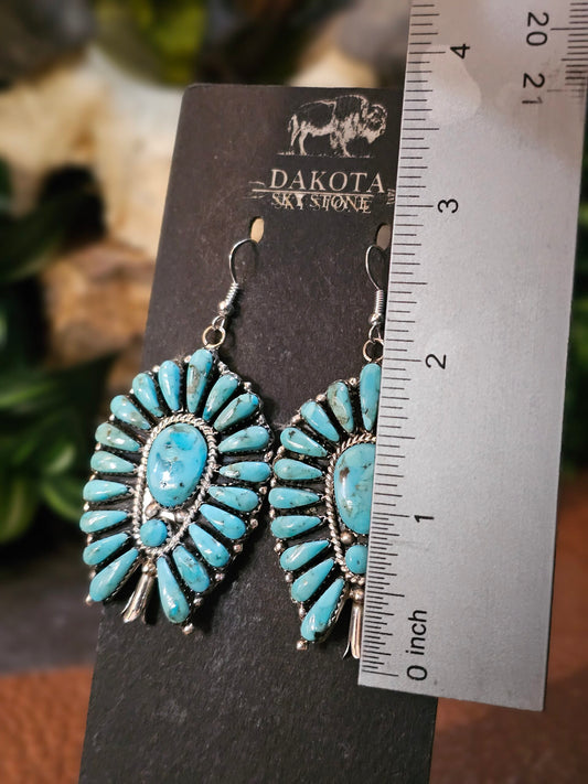 Kingman Turquoise Earrings