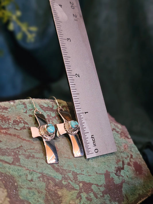 Kingman Turquoise Earrings