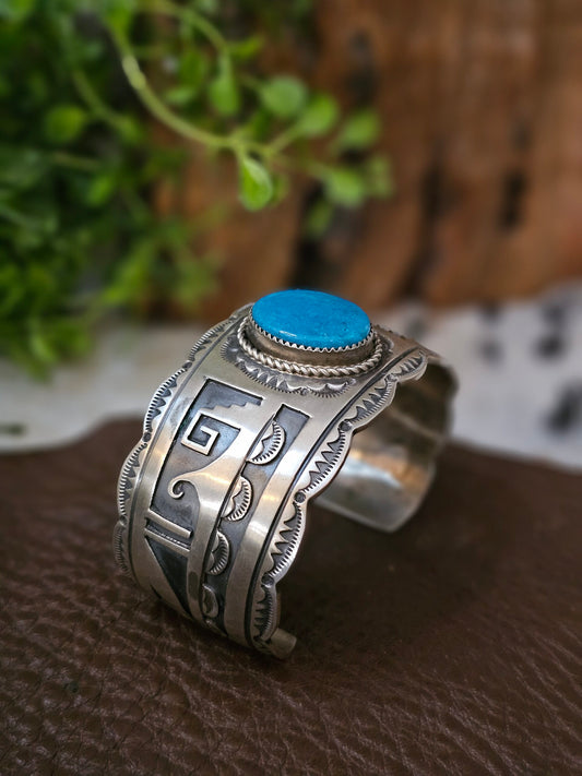 Kingman Turquoise Bracelet
