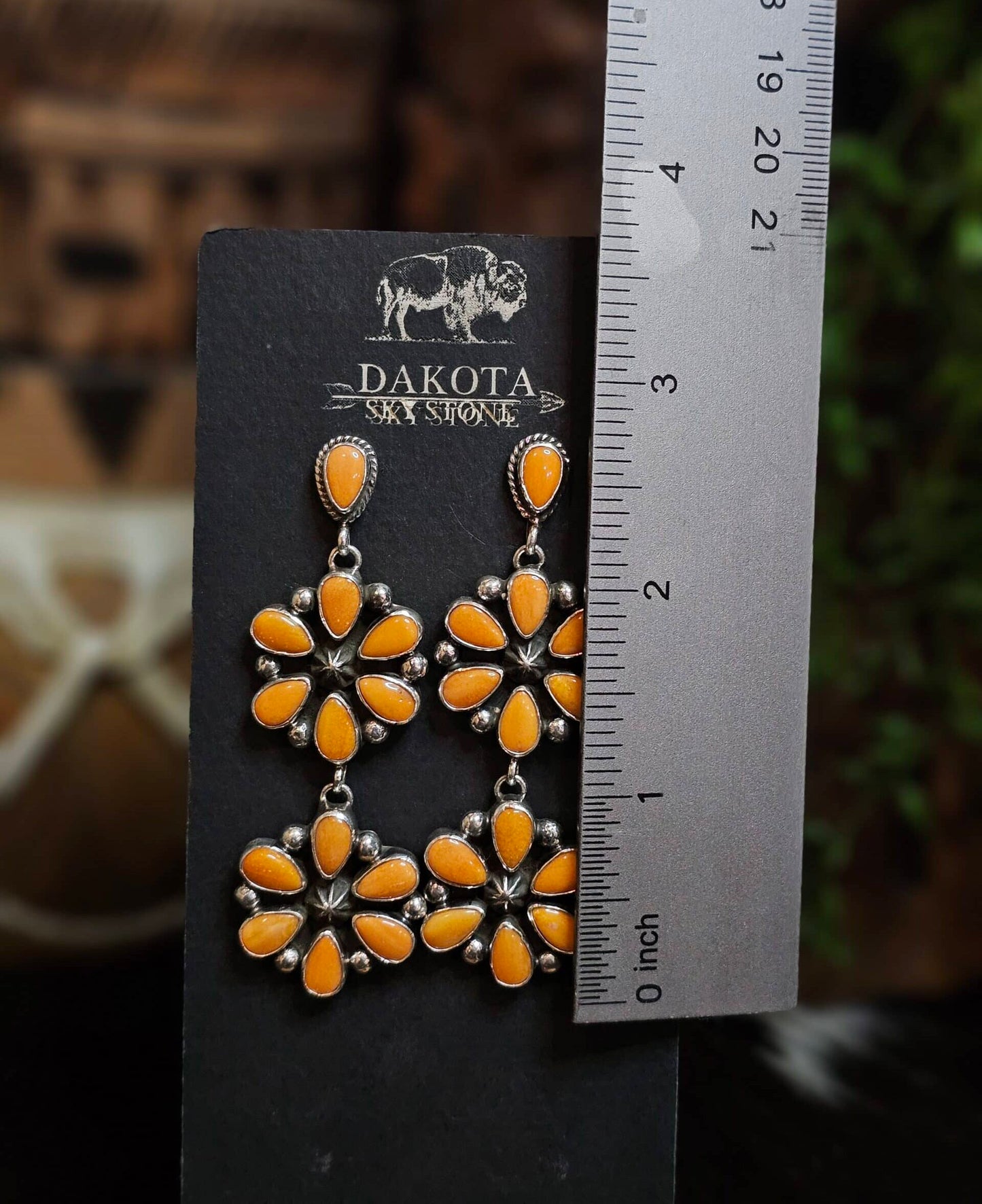 Spiny Oyster Earrings