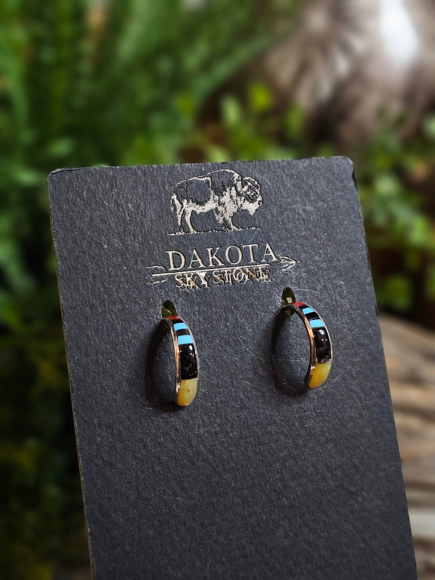 Zuni Earrings - Yellow