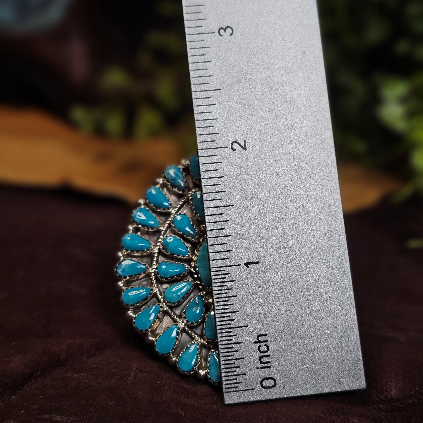 Kingman Turquoise Ring - Size 9