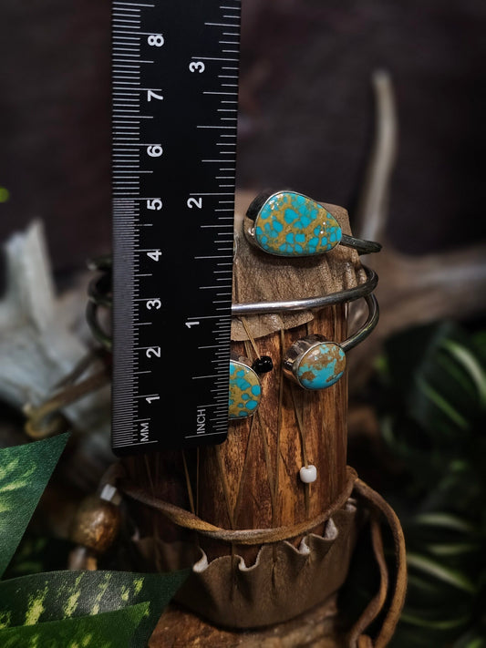Number 8 Turquoise Bracelet