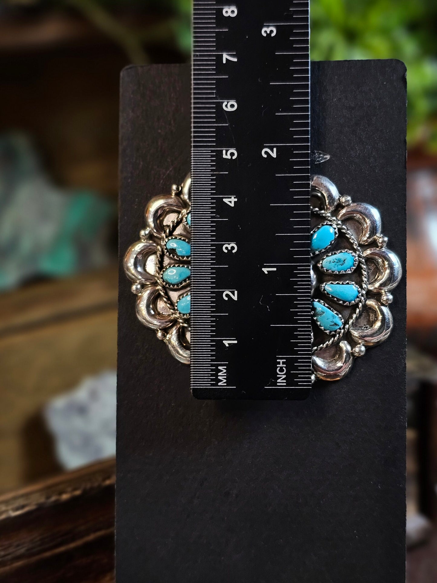 Sleeping Beauty Turquoise Earrings
