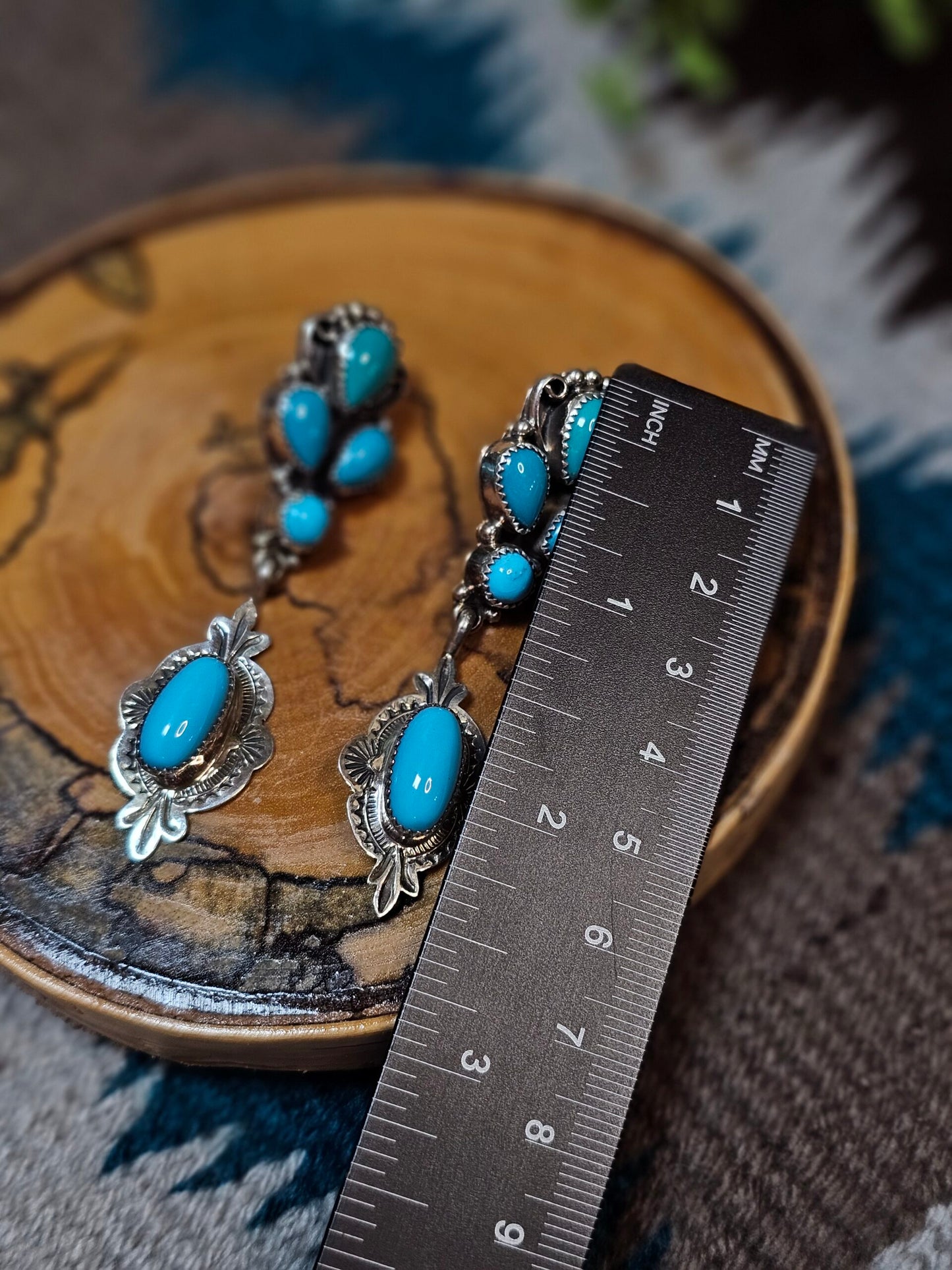 Kingman Turquoise Earrings