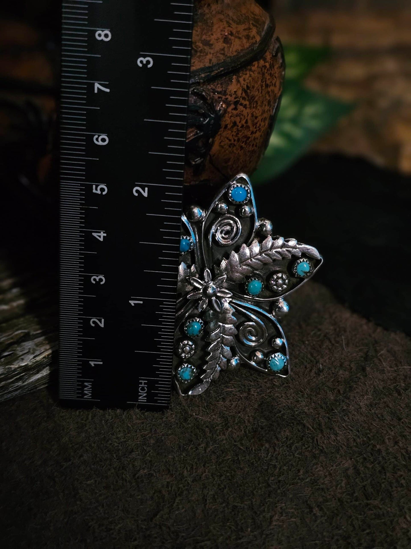 Adjustable Sleeping Beauty Turquoise Ring