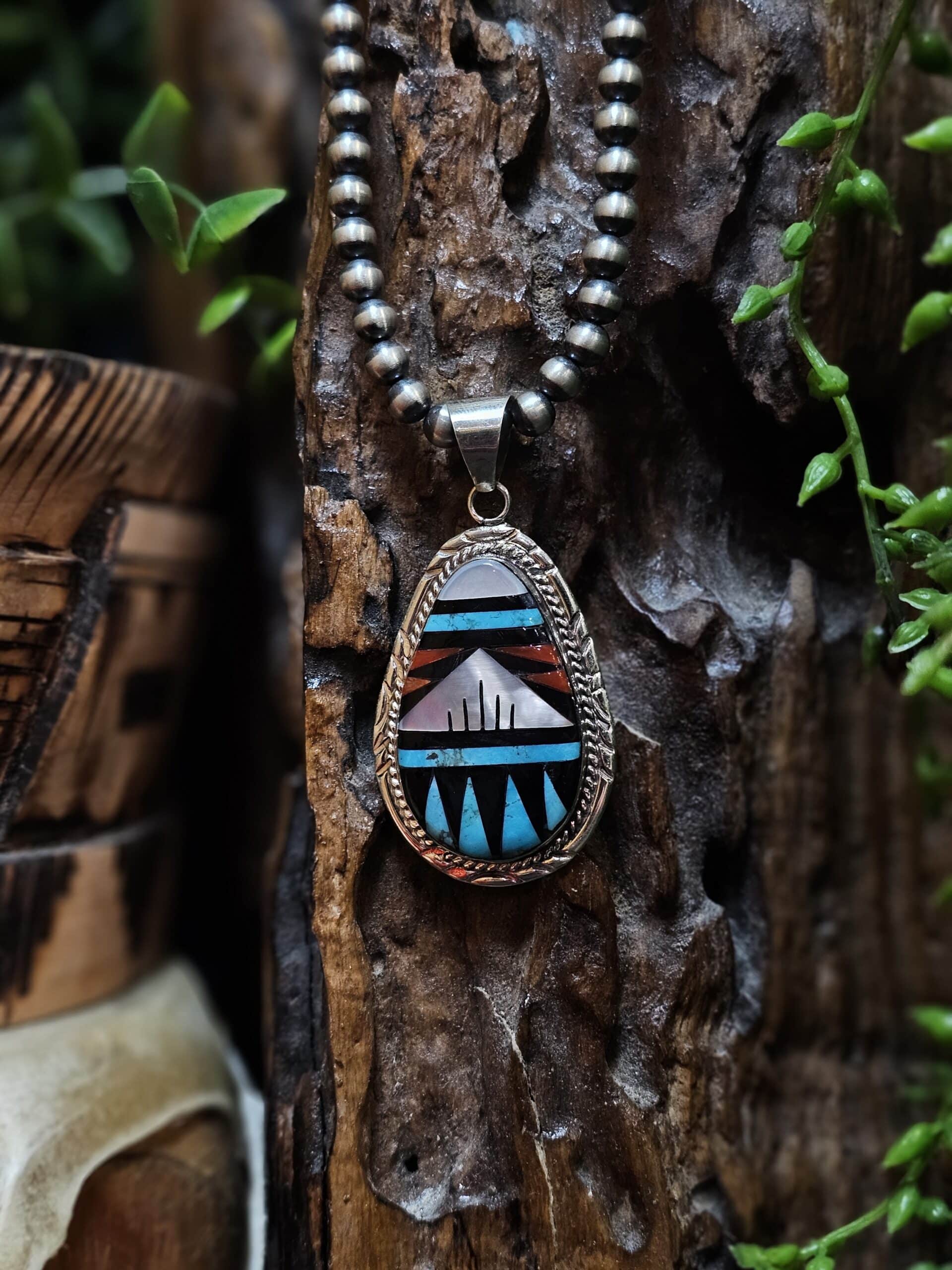 アクセサリー syuzi331 Zuni Necklace – Dakota Sky Stone