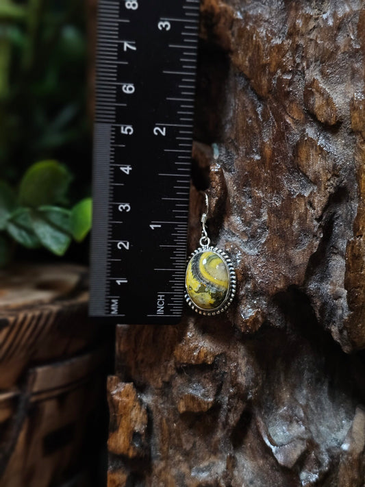 Bumble Bee Jasper Earrings