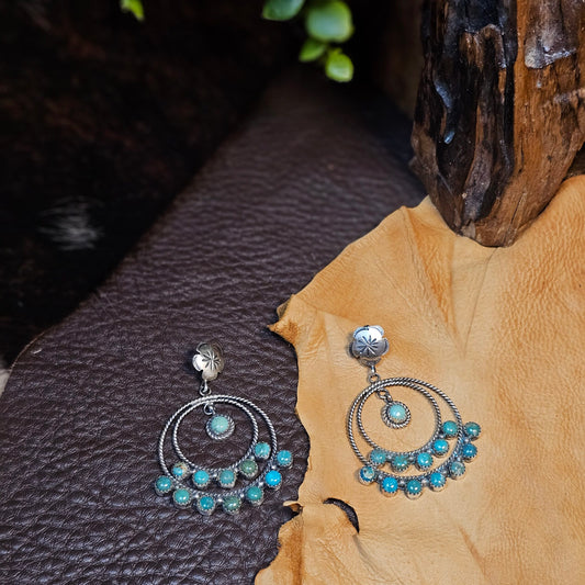 Nevada Turquoise Earrings