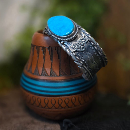 Kingman Turquoise Bracelet
