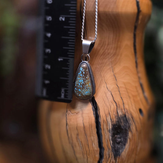 Number 8 Turquoise Necklace