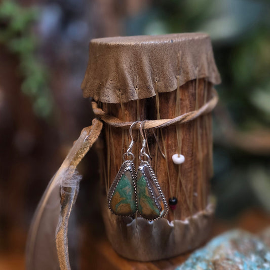 Mantis Turquoise Earrings