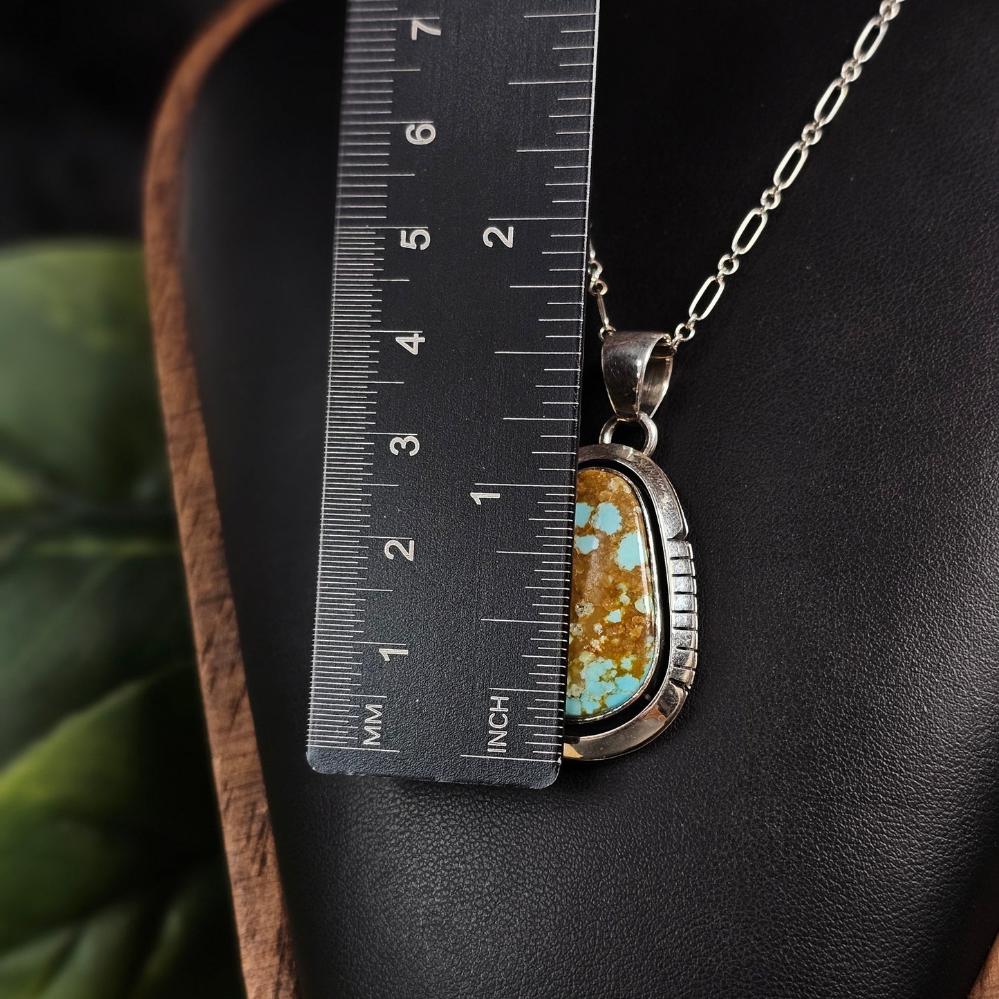 Number 8 Turquoise Necklace