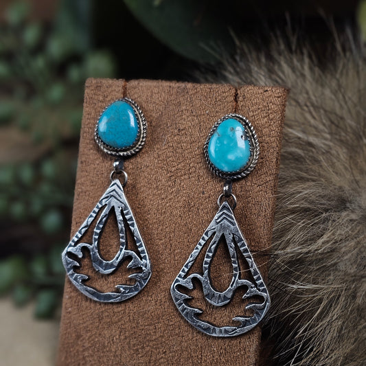 Kingman Turquoise Earrings