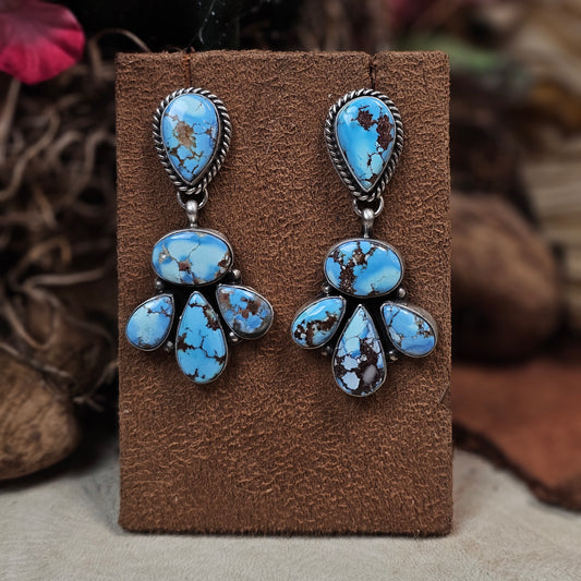 Golden Hills Turquoise Earrings