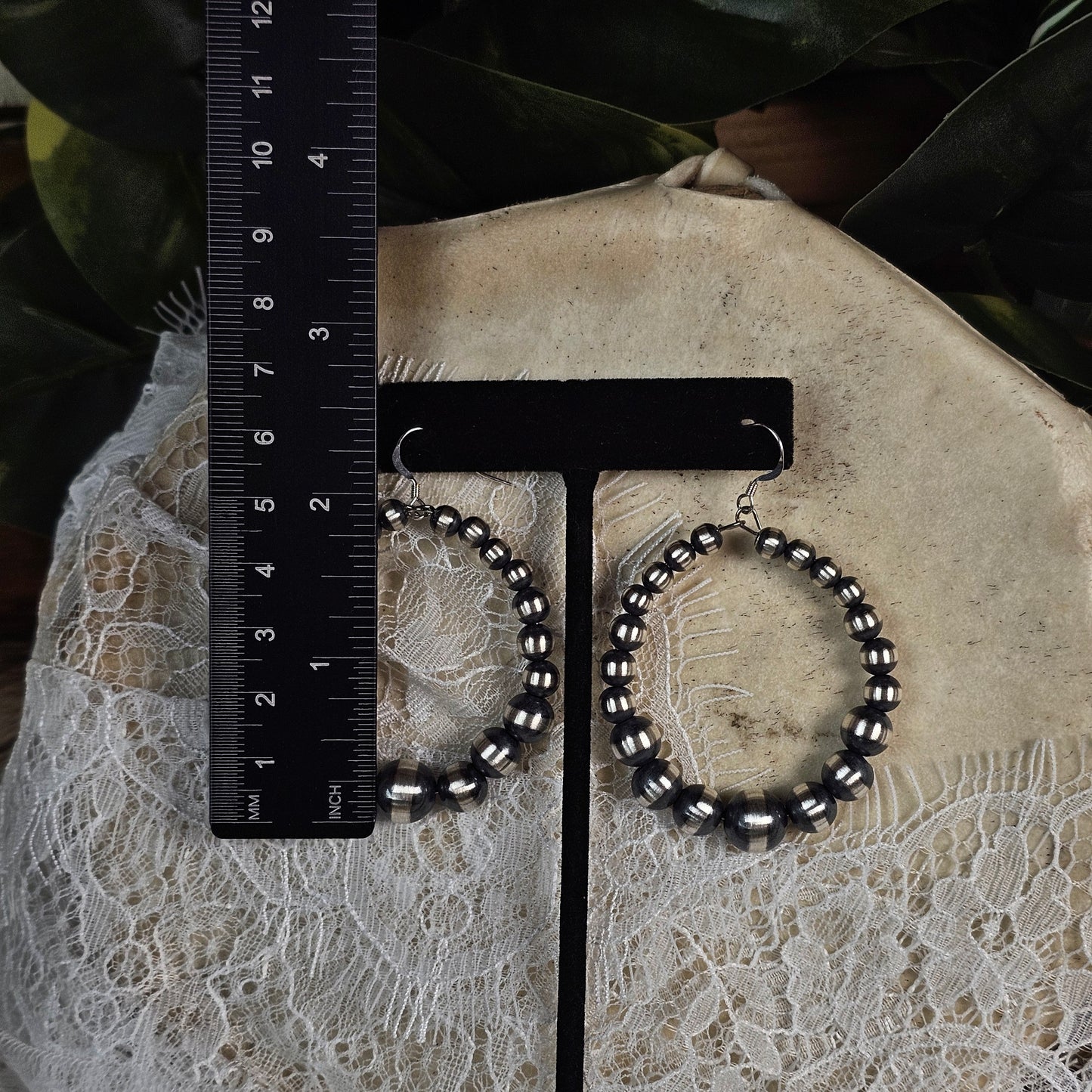 Navajo Pearl Earrings