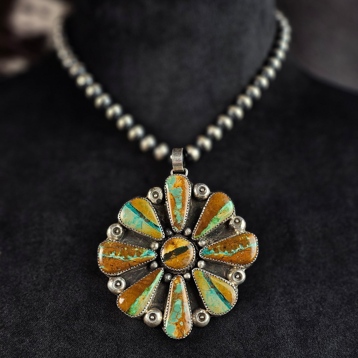 Mantis Turquoise Necklace