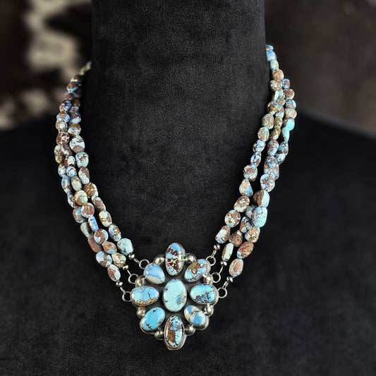 Golden Hills Turquoise Necklace