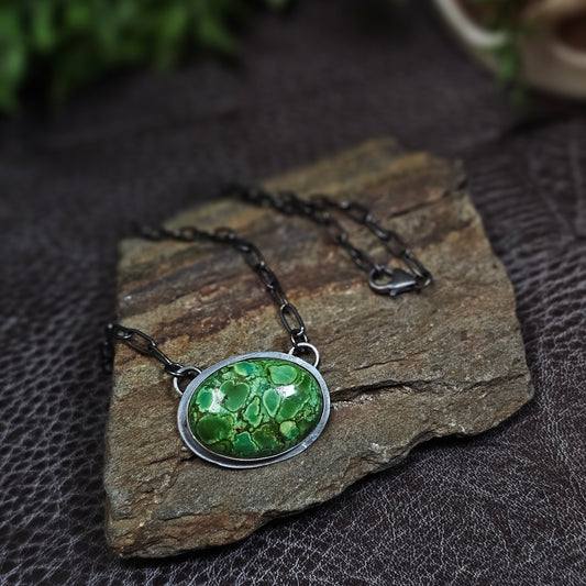 Green Mojave Necklace