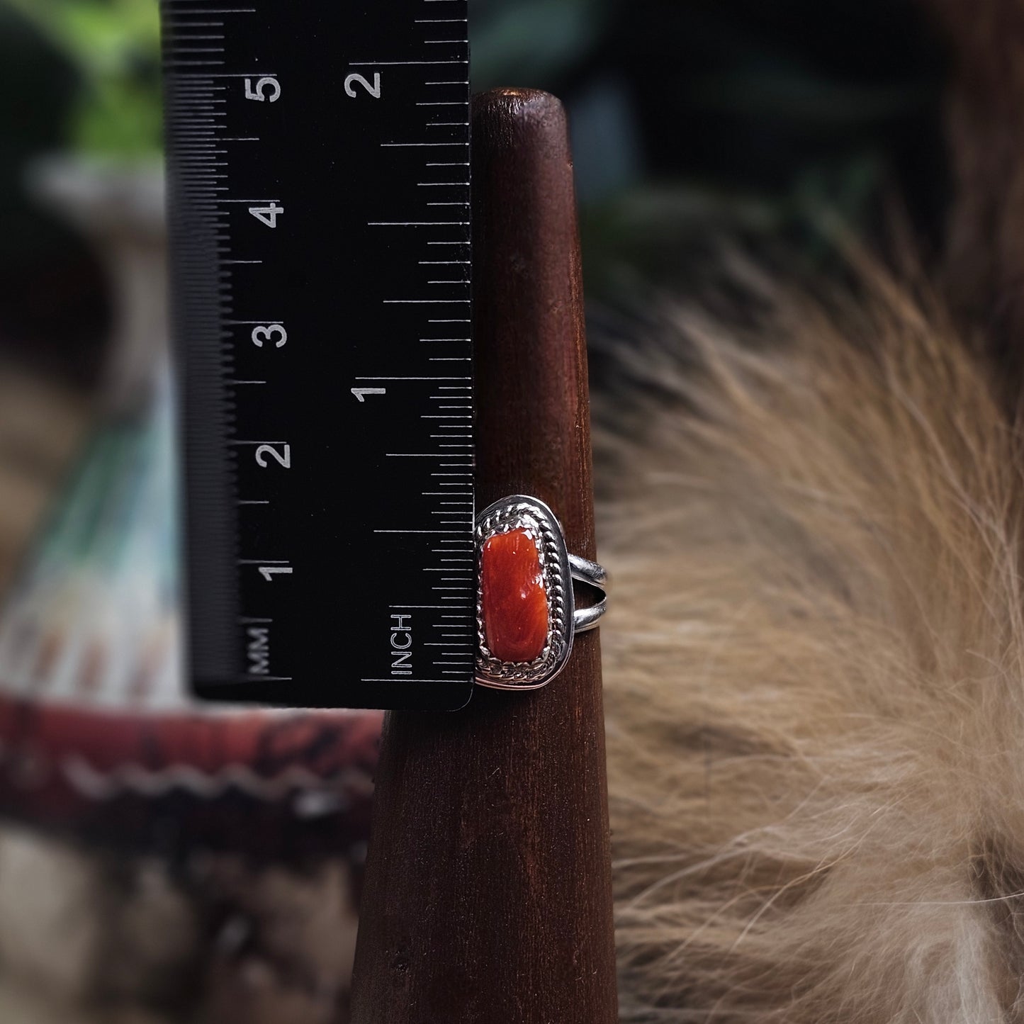 Coral Ring - Size 8