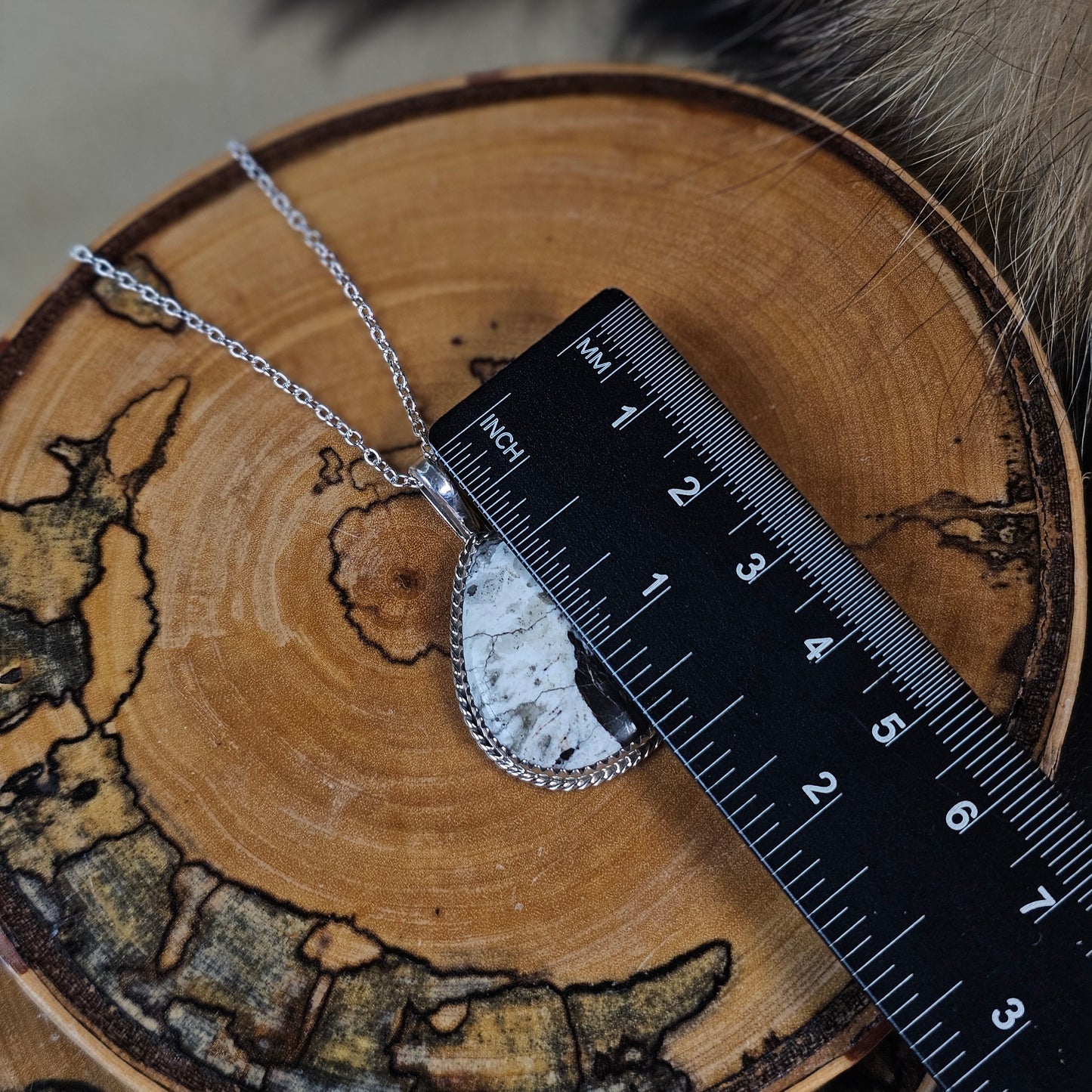 White Buffalo Necklace