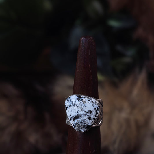 White Buffalo Ring - Size 10