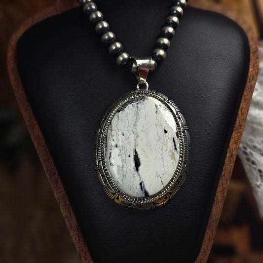 White Buffalo Necklace