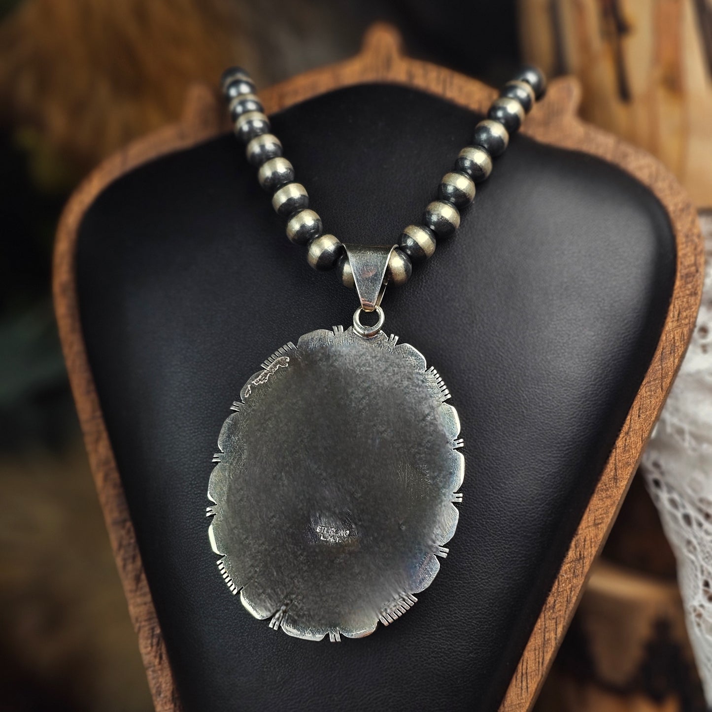 White Buffalo Necklace