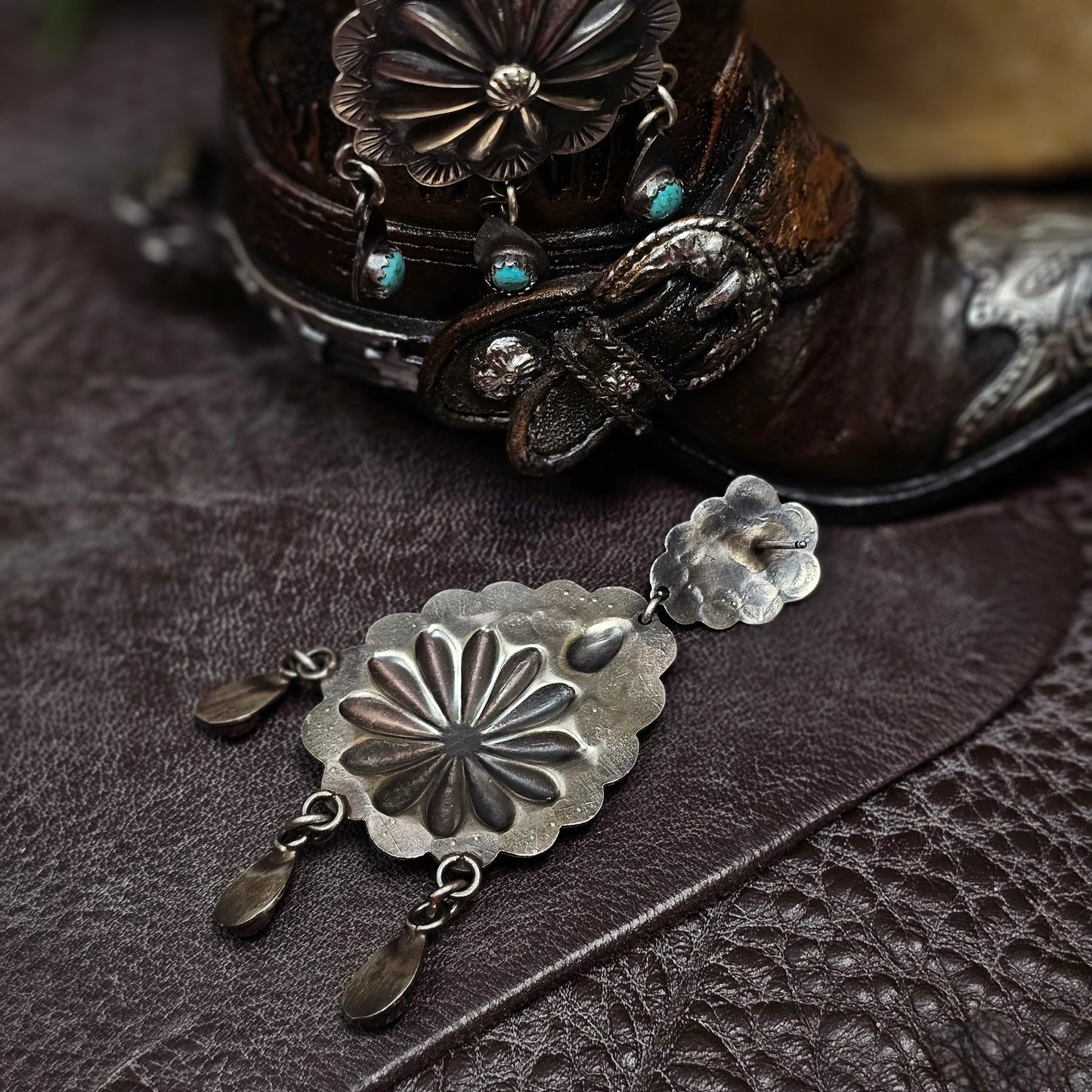 Kingman Turquoise Earrings