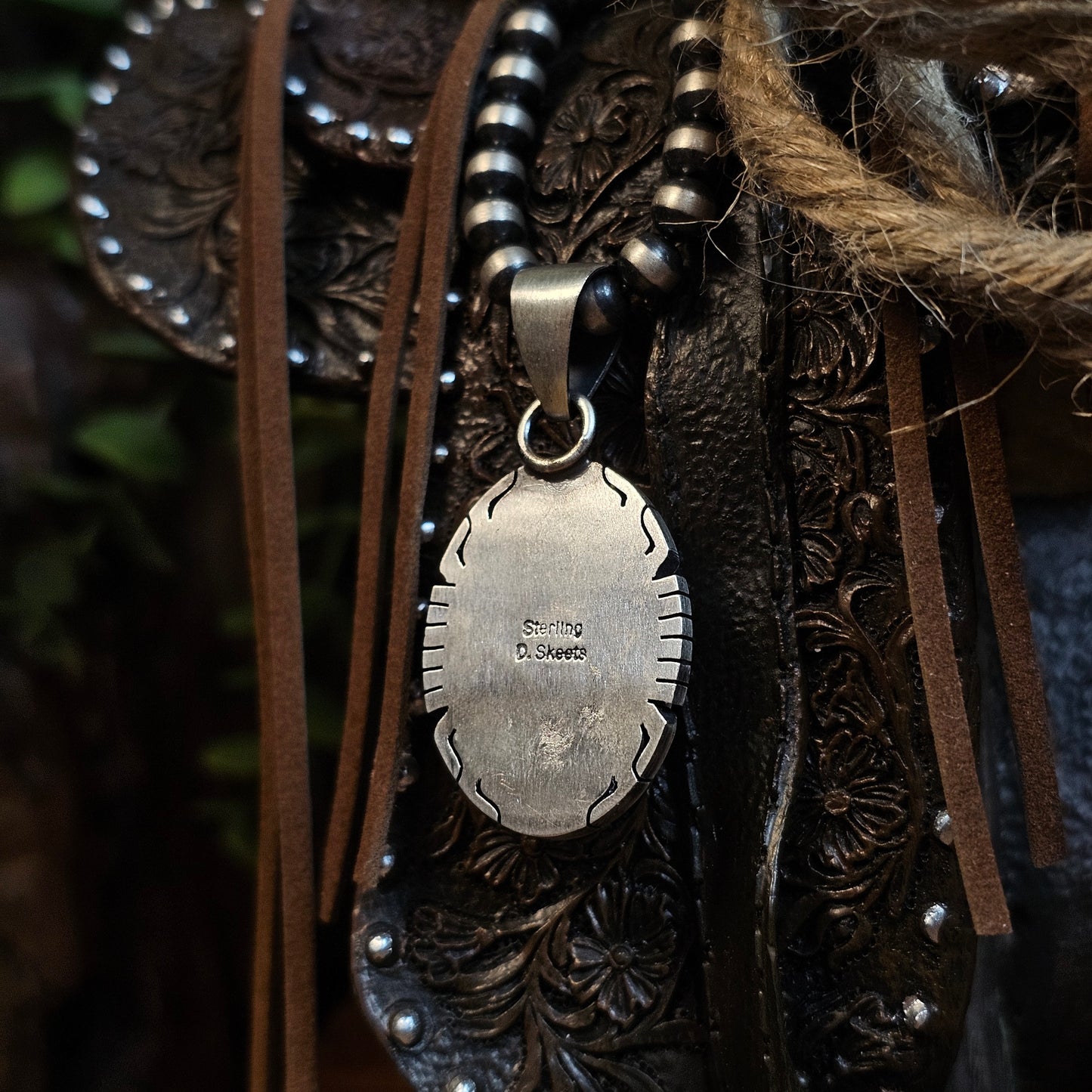 White Buffalo Necklace