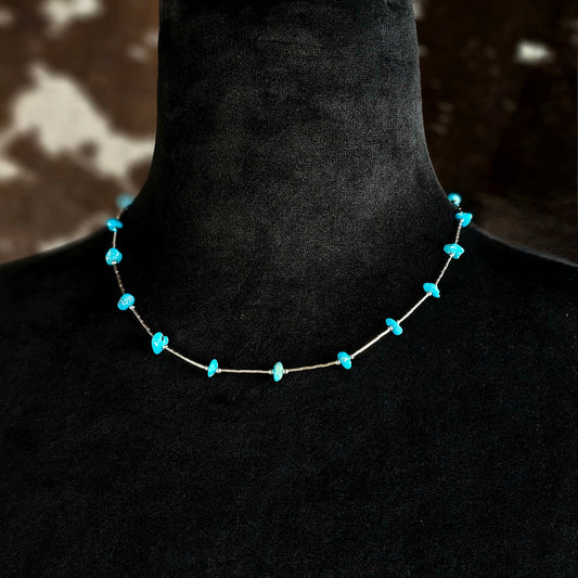 18in. Kingman Turquoise Necklace