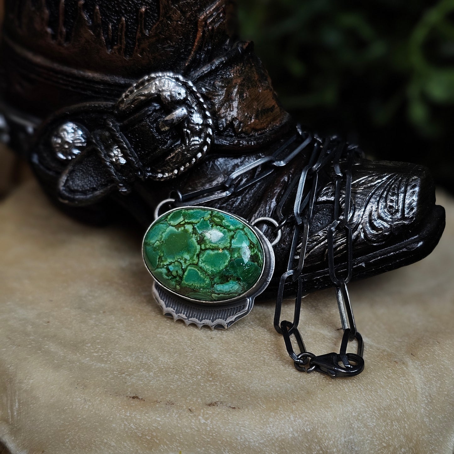 Green Mojave Necklace