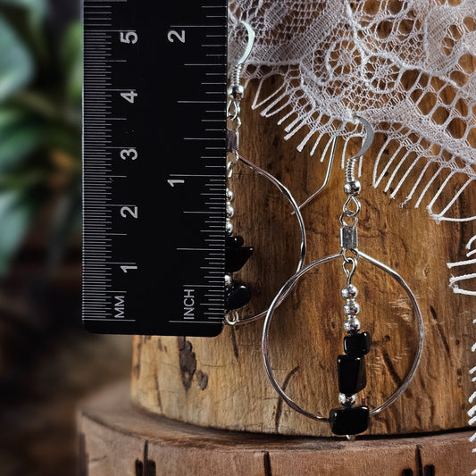 Black Onyx Earrings