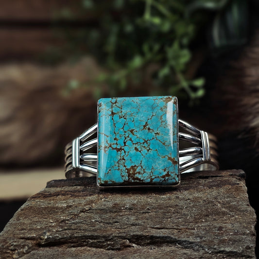 Number 8 Turquoise Bracelet