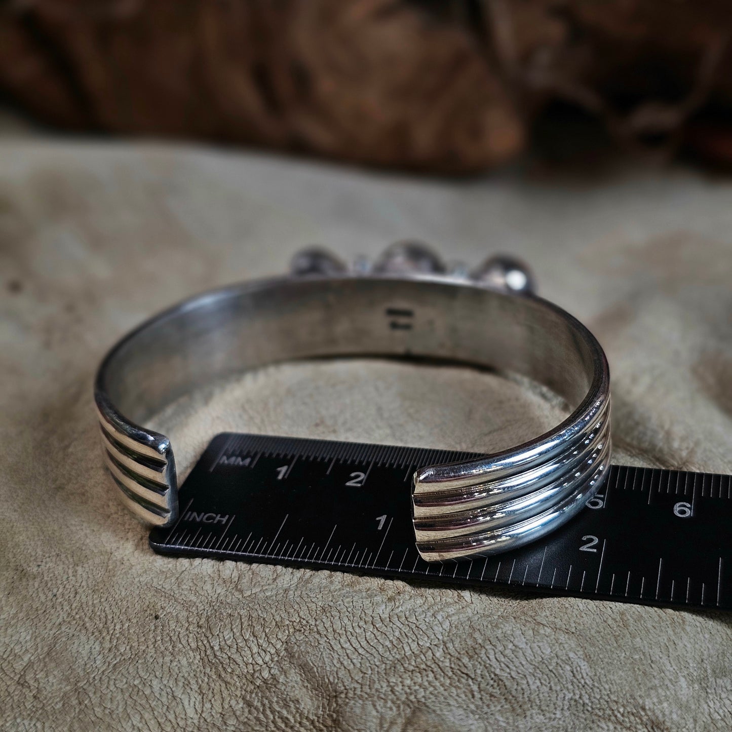 Kingman Turquoise Bracelet w/ Spiny Oyster