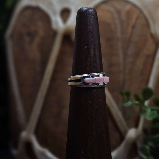 Zuni Ring w/ Pink Conch Inlay - Various Sizes