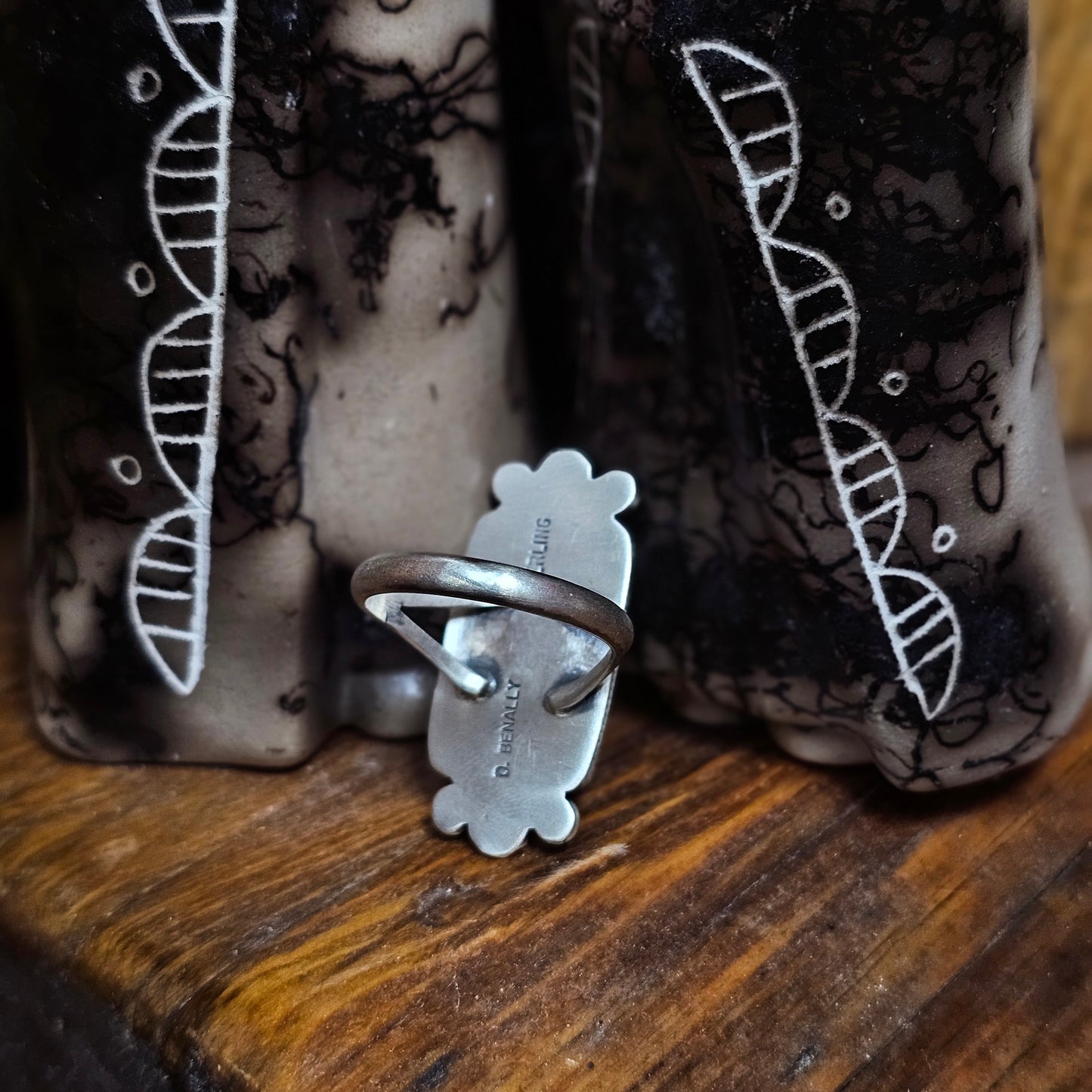 White Buffalo Ring - Size 10