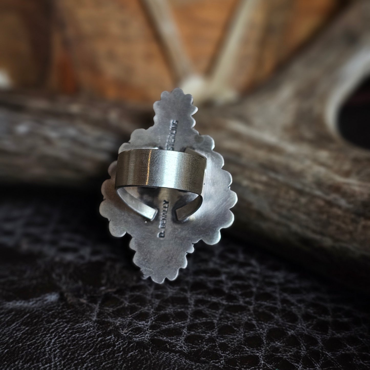 Sierra Nevada Turquoise Ring - Size 6.5