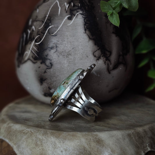 Royston Turquoise Ring - Size 9