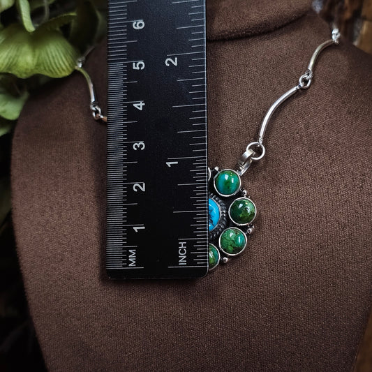 Sonoran Turquoise Necklace w/ Sleeping Beauty